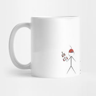 Madeira Island Male & Female Stick Figure inspired by Folklore & Santana House Mug